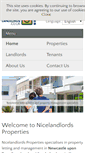 Mobile Screenshot of nicelandlords.co.uk